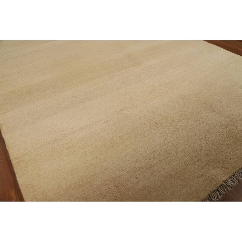 Gabbeh Modern Accent Rug Handmade Bedroom Wool Carpet - 3'10"x 6'0"