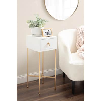 Kate and Laurel Decklyn Glam Tea Table