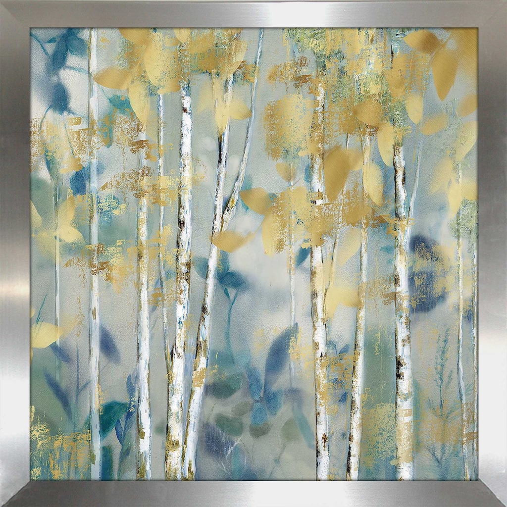 "Gilded Forest I (Square)" by Nan Print on Acrylic