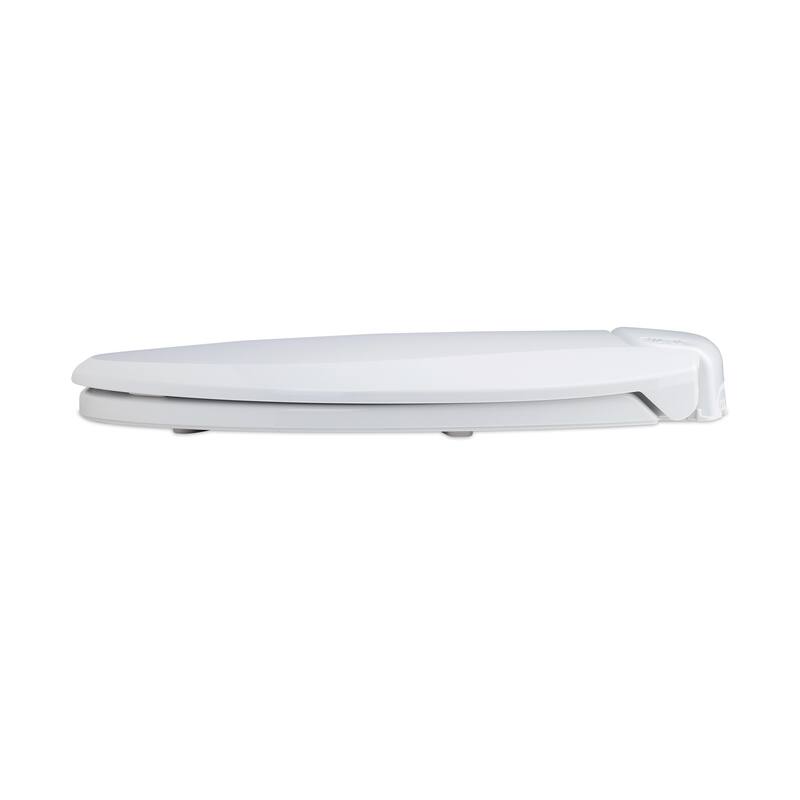Brondell LumaWarm Heated Round White Nightlight Toilet Seat