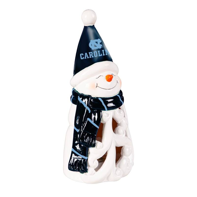 University of North Carolina Snowman LED Garden Statuary, 8"