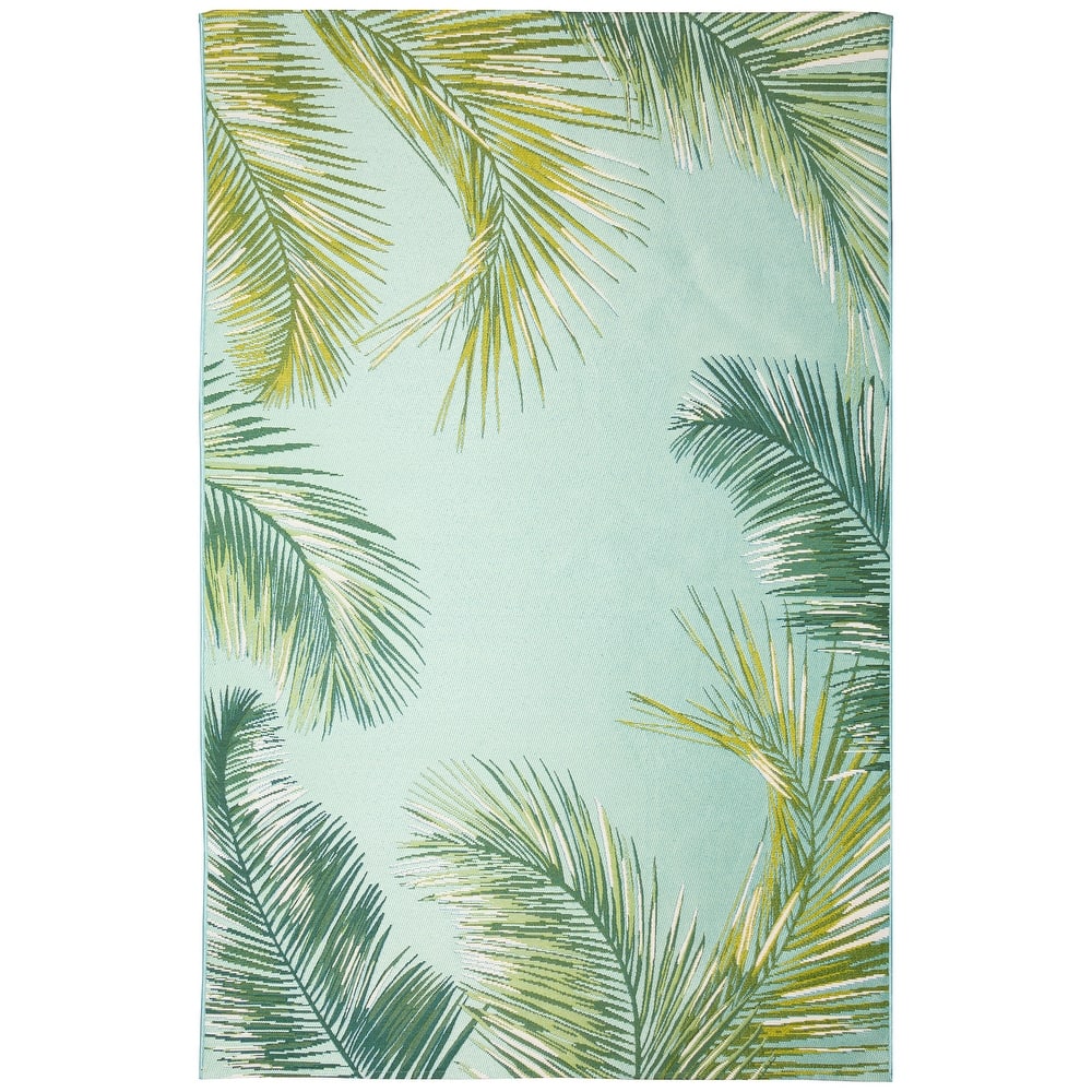 Liora Manne Marina Palm Border Indoor/Outdoor Rug