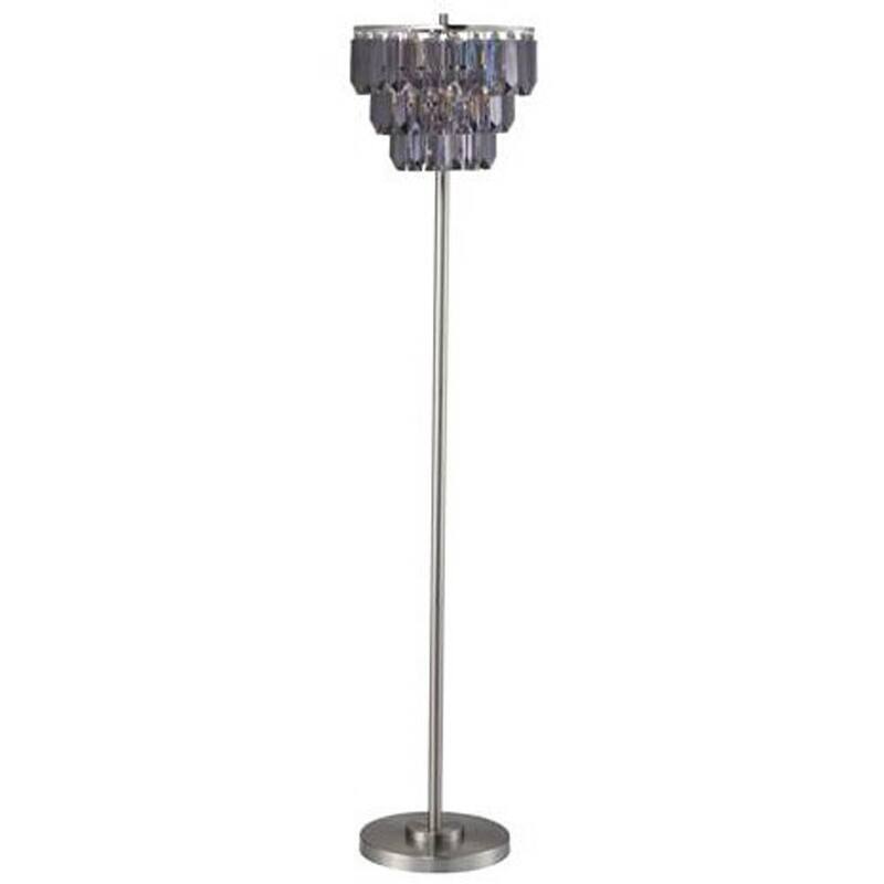 SINTECHNO Contemporary Chandelier Crystal Inspired Floor Lamp - See Details - See Details