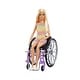preview thumbnail 2 of 3, Barbie Fashionistas Doll With Wheelchair, Blonde Hair
