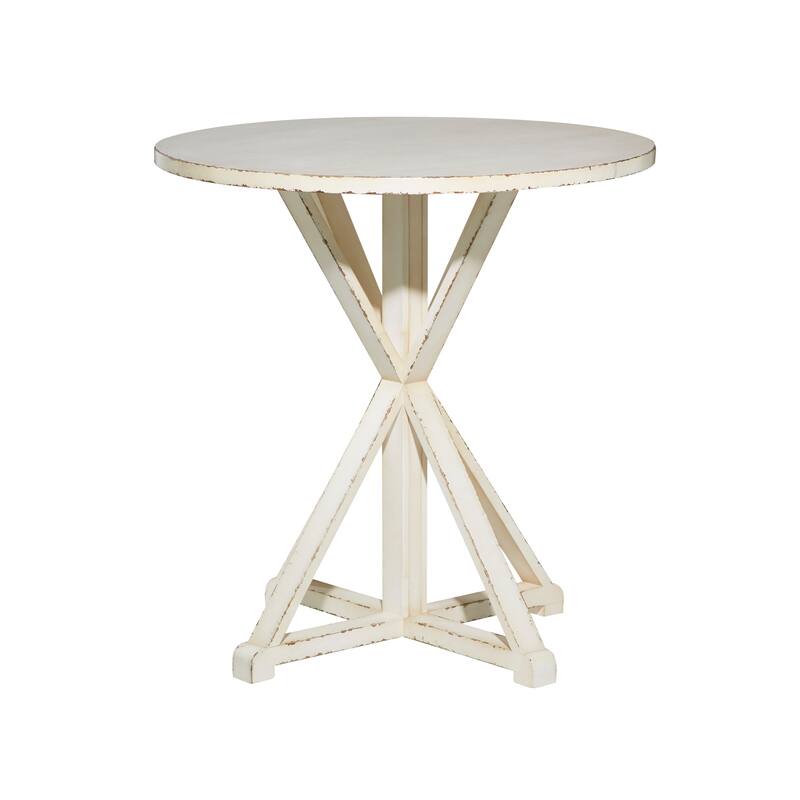 Wood Accent Table - Brown or White