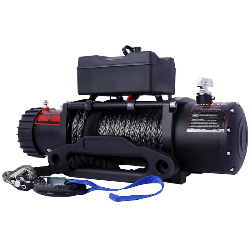 13500 lb Electric Winch with Wireless Remote and 12V DC Power