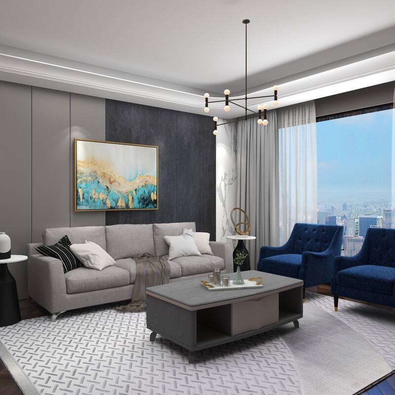 White Marble Oval or Rectangular Tray with Gold Twisted Leaf Handles