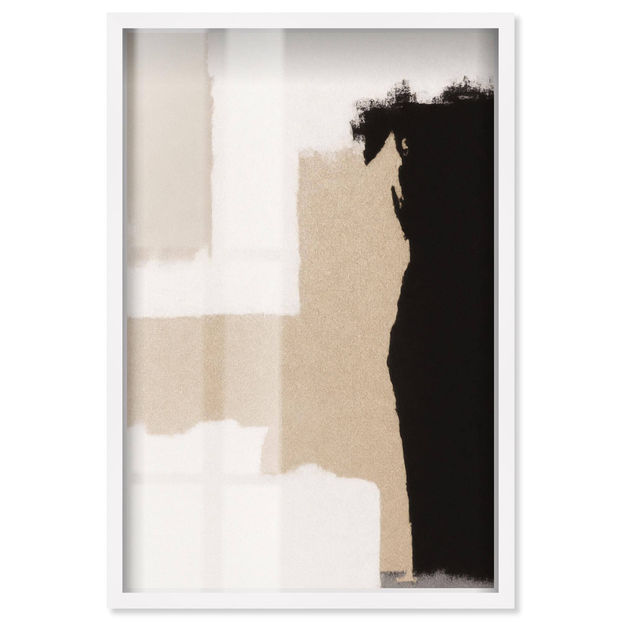 Earth and Ink III Shadowbox by Art Remedy