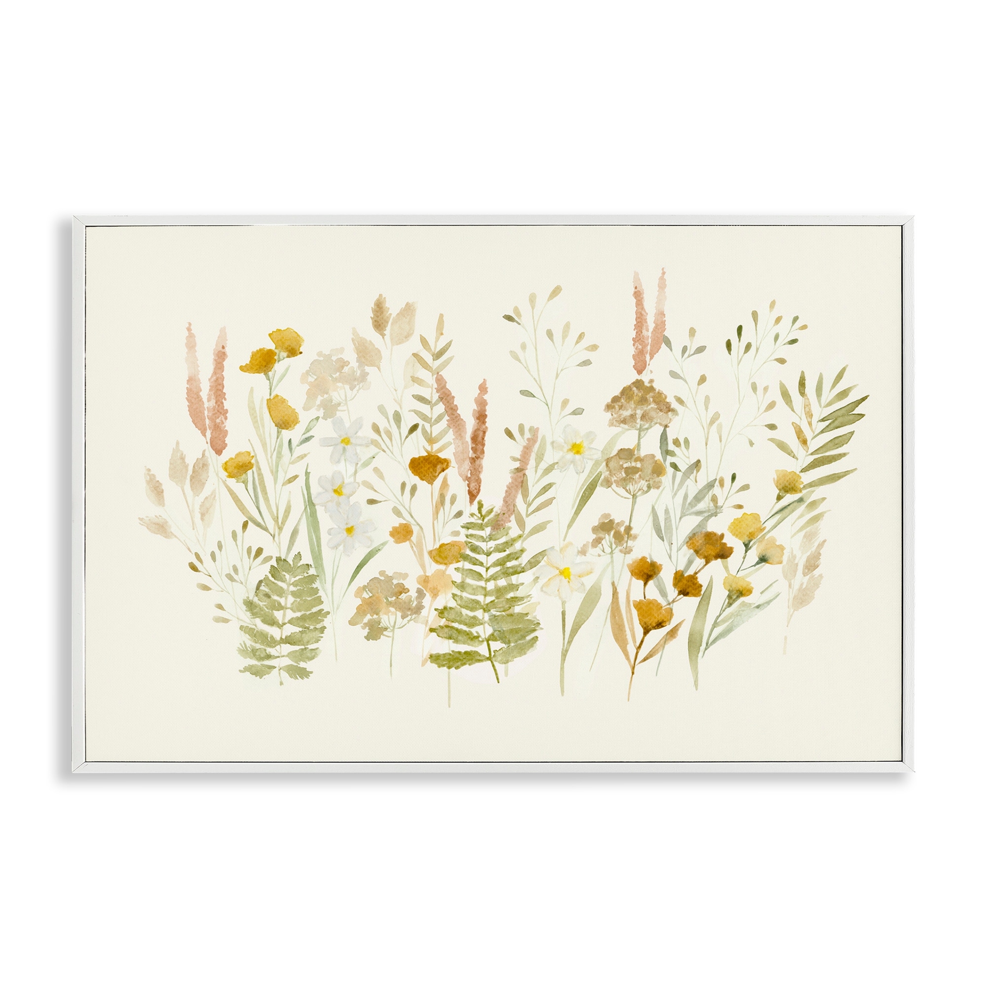 Stupell Wild Cottage Blooms Framed Giclee Art Design By Hannah Dawson