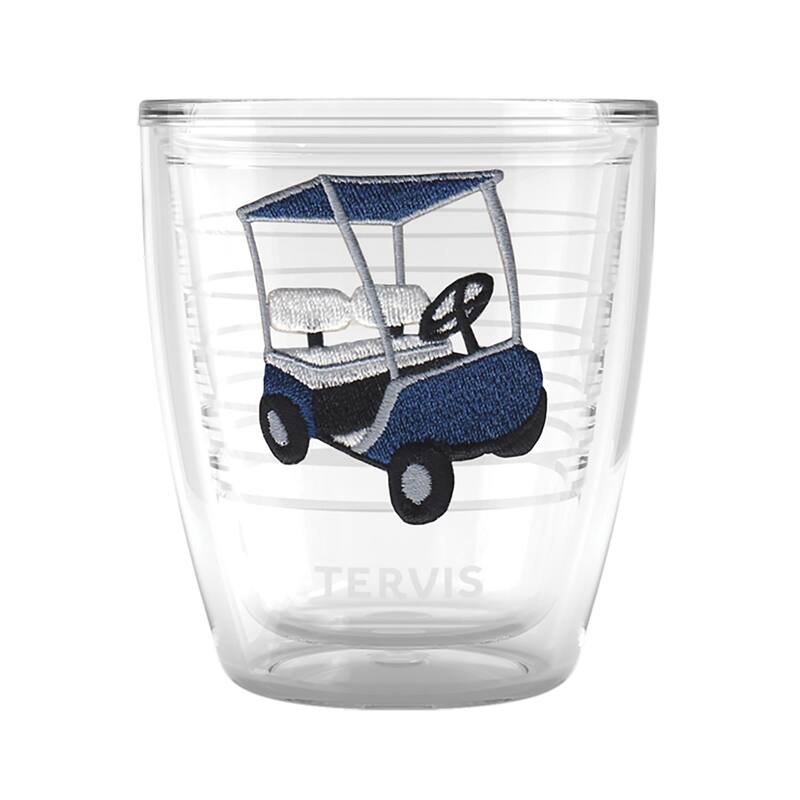 Tervis The Links Golf Collection Birdie Buggy Made in USA Double Walled Insulated Travel Tumbler, Birdie Buggy - 12oz - 12oz