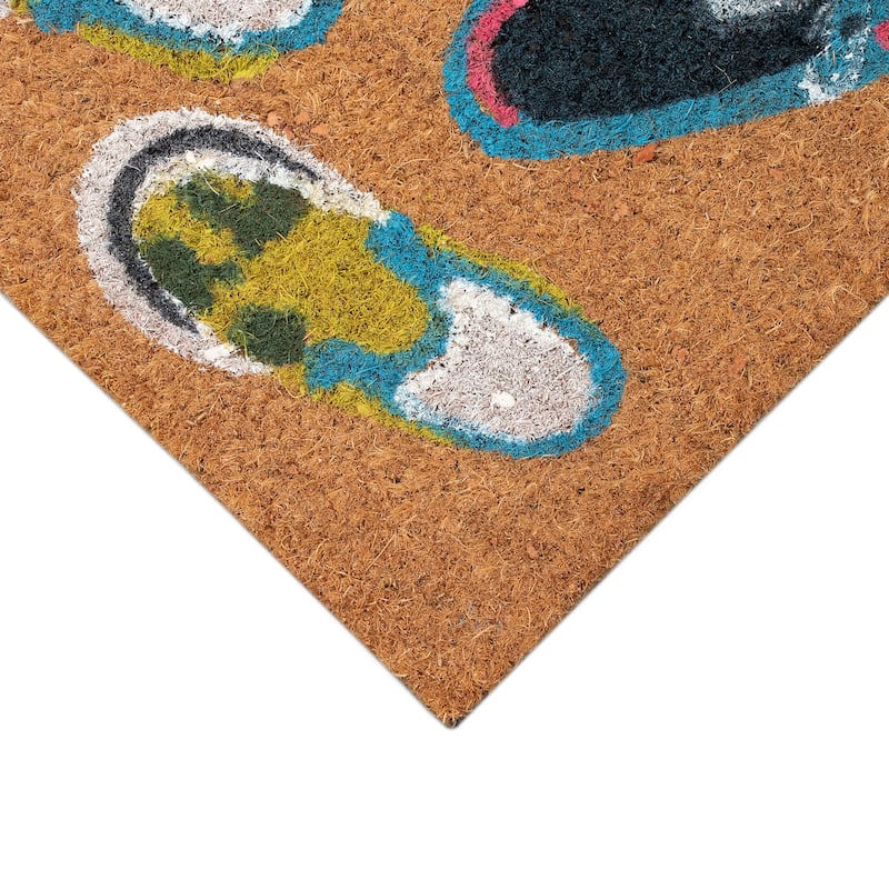 Liora Manne Natura "Please Remove Your Shoes" Outdoor Mat