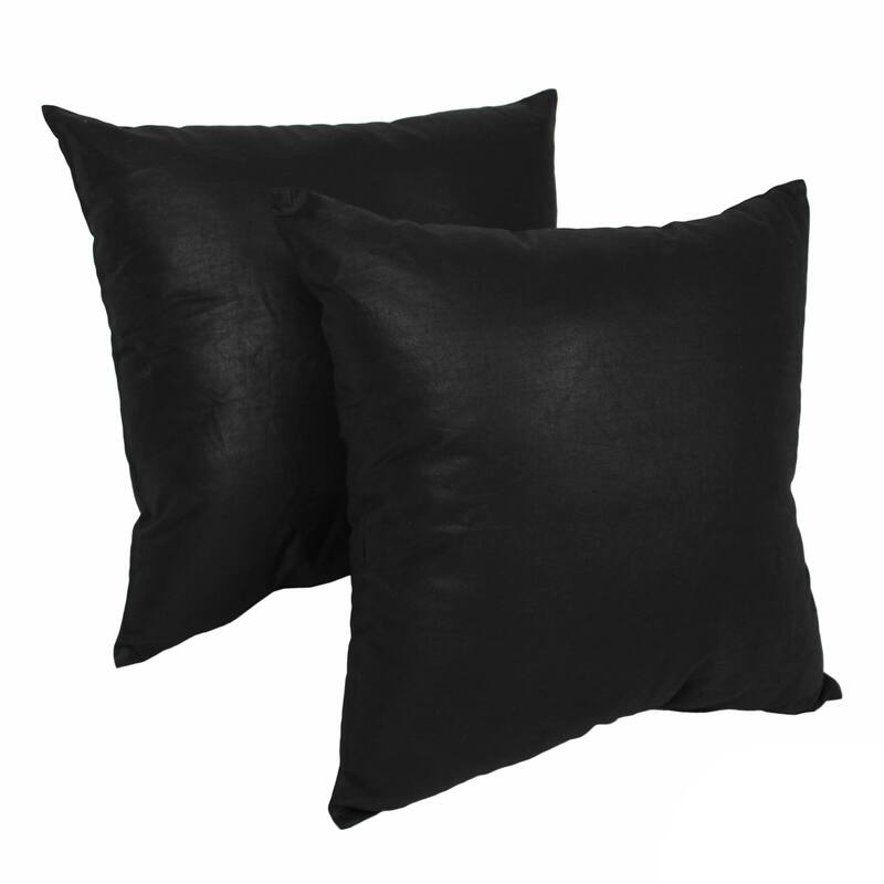 Chintz 16inch Square Indoor Throw Pillows (Set of 2) On Sale Bed