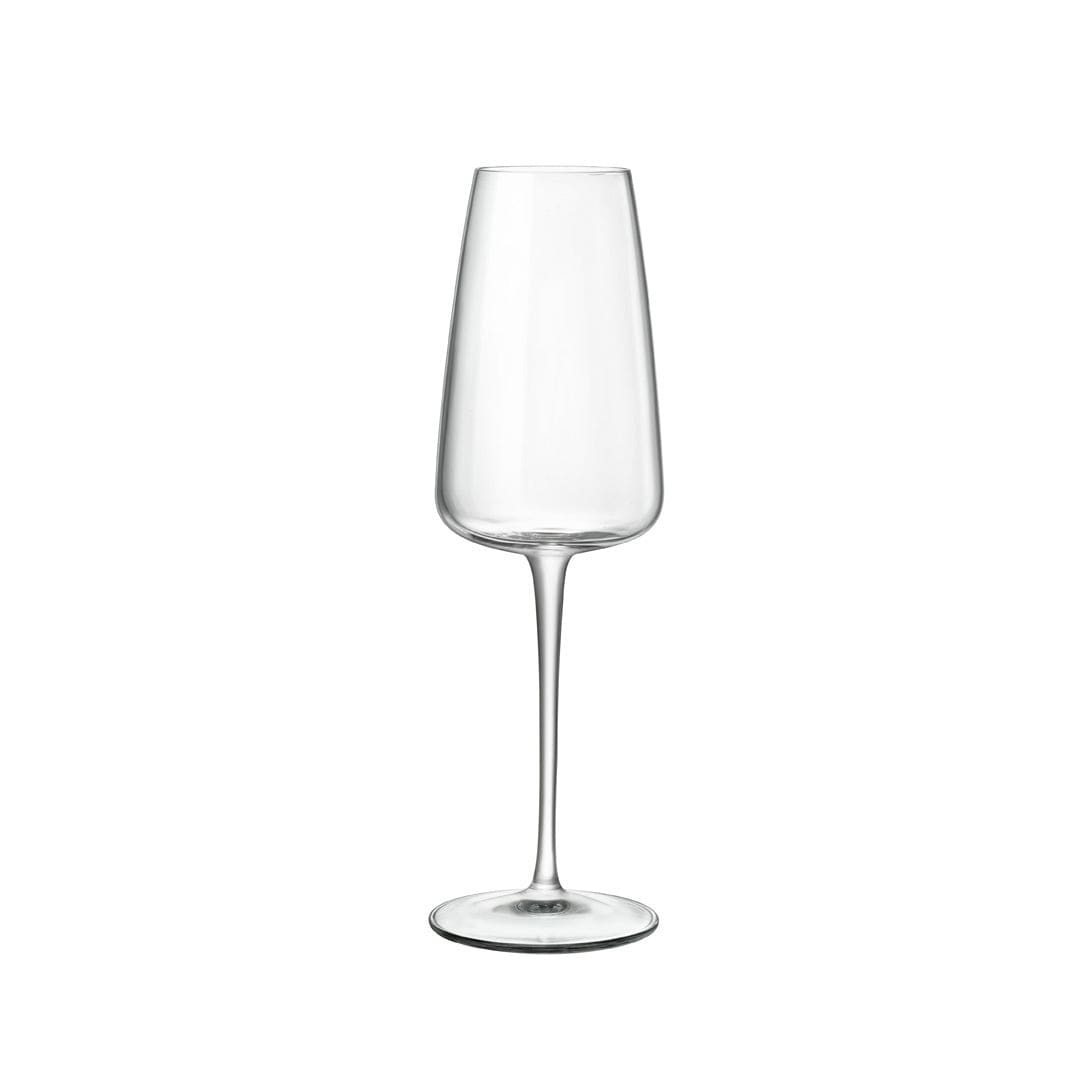 Luigi Bormioli Talismano Prosecco Flute Glasses, Set of 4, 7 Ounce