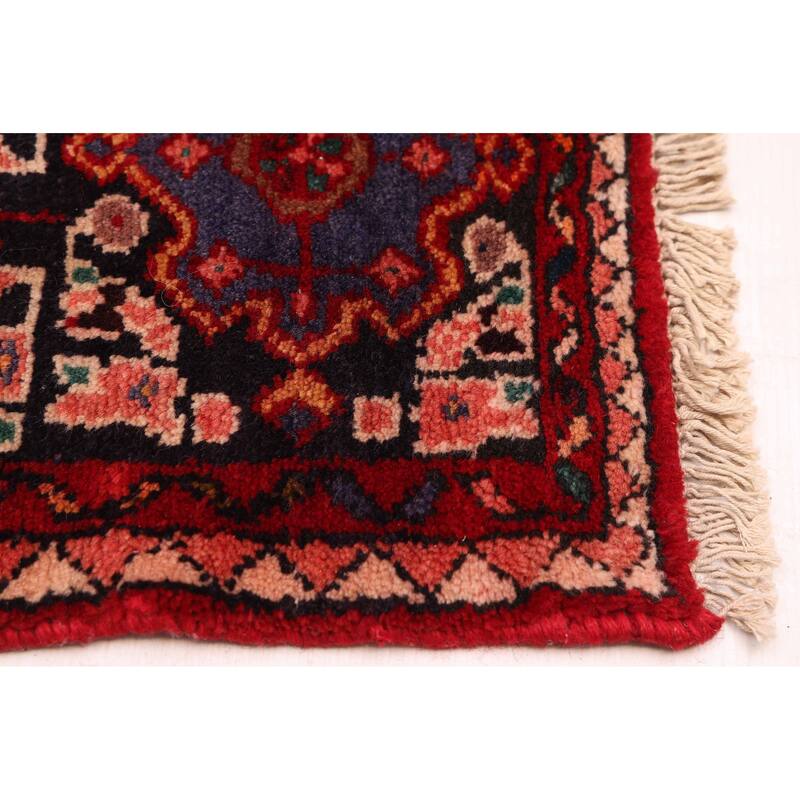 ECARPETGALLERY Hand-knotted Andelz Red Wool Rug - 5'3 x 9'2