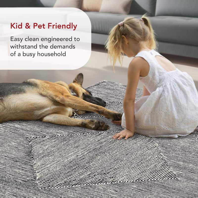 Nuloom Heidi Modern Hand Tufted Wool Area Rug