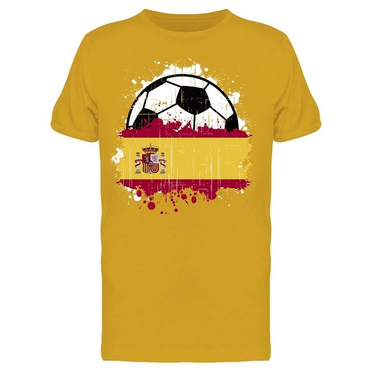 Shop Soccer Team Of Spain Tee Men S Image By Shutterstock Men S T