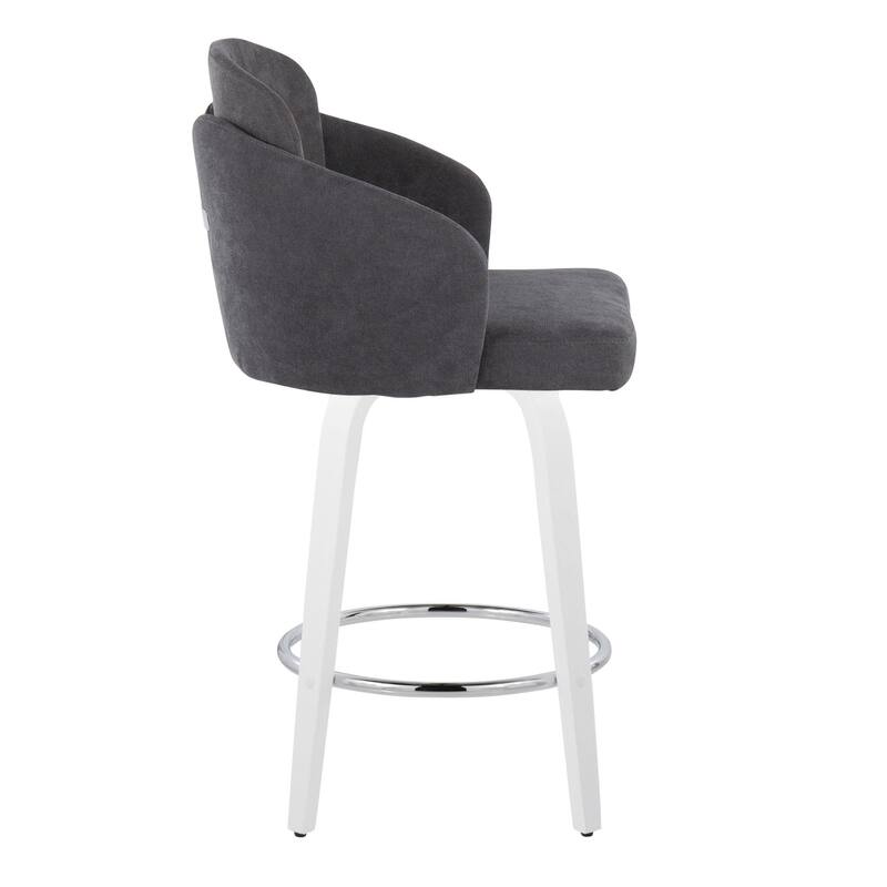 Dahlia 26" Fixed-Height Counter Stool - Set of 2