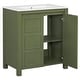 preview thumbnail 156 of 161, GDFStudio - Elysia Wood Bathroom Vanity with Ceramic Sink & Storage Cabinet Organizer