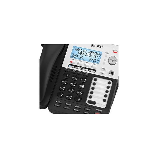 Shop At T Sb67118 3 Sb67108 Digital Answering System W Handset Intercom Overstock 15384781