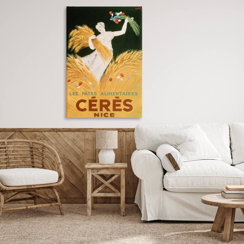 Stupell Antique Ceres Goddess Canvas Wall Art Design By Marcus Jules