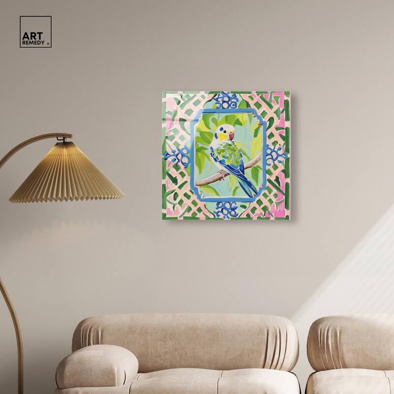 Garden Gate II Acrylic by Art Remedy, Ready to Hang