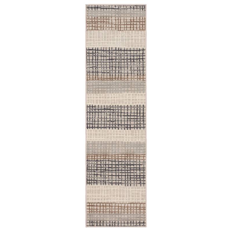 Mohawk Home Reed Abstract Geometric Stripe Area Rug - 2' 1" x 7' 6" - Runner