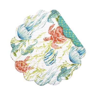 Paradise Sound Round Placemat Set of 6 - Set of 6