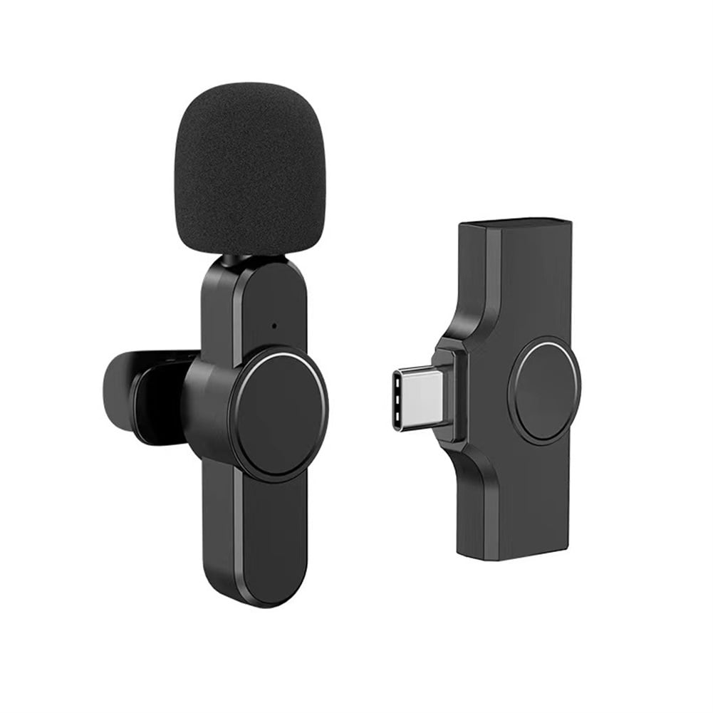 2.4GHz Wireless Lavalier Microphone Type-C Noise Reduction Mic