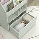 preview thumbnail 13 of 28, Kids Bookcase Multi-Shelf Rack Organizer with Storage Drawer for Books, Playroom