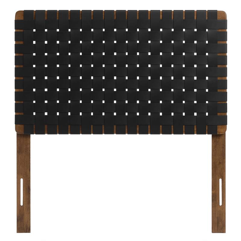 Sparta Twin/Full/Queen/King Vegan Leather Weave Headboard