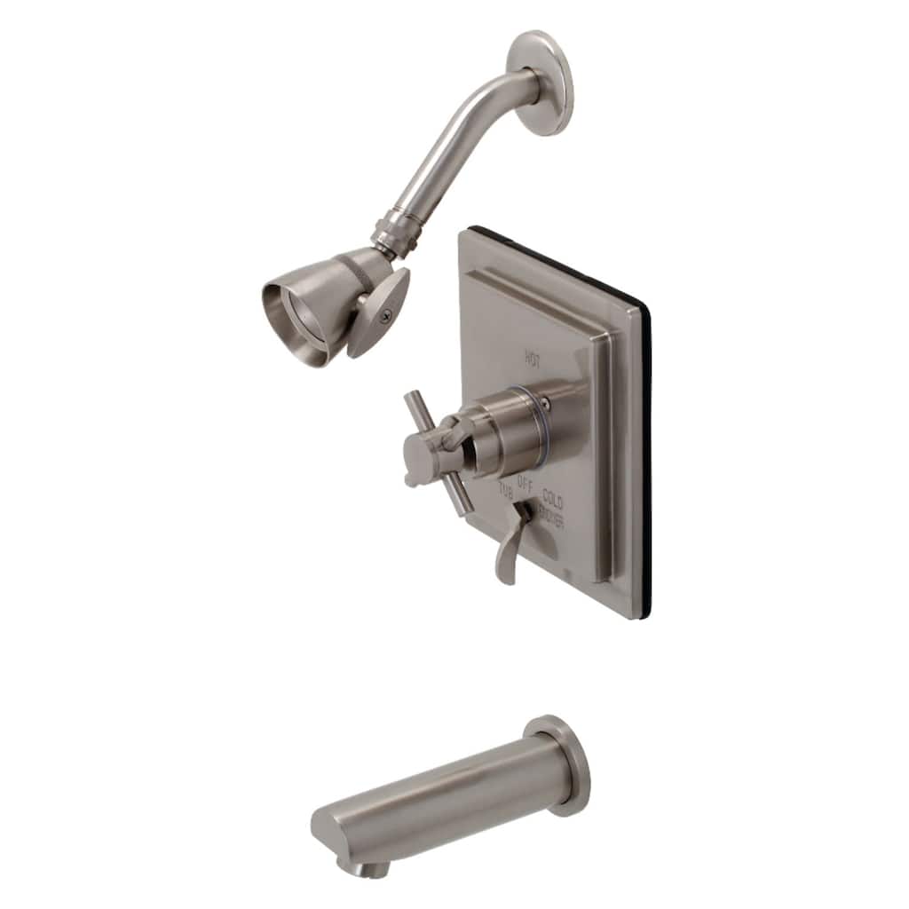 Kingston Brass Tub and Shower Trim Package with 1.8 GPM Multi Function