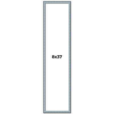 8x37 Frame Rustic Sky Blue Solid Wood Picture Frame | 0.75 Inch