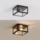 preview thumbnail 59 of 73, Alma 12" Metal/Glass LED Flush Mount, by JONATHAN Y