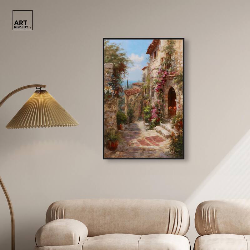 Mediterranean Charm I Canvas by Art Remedy