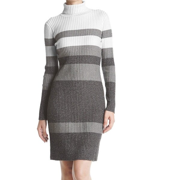 shimmer sweater dress