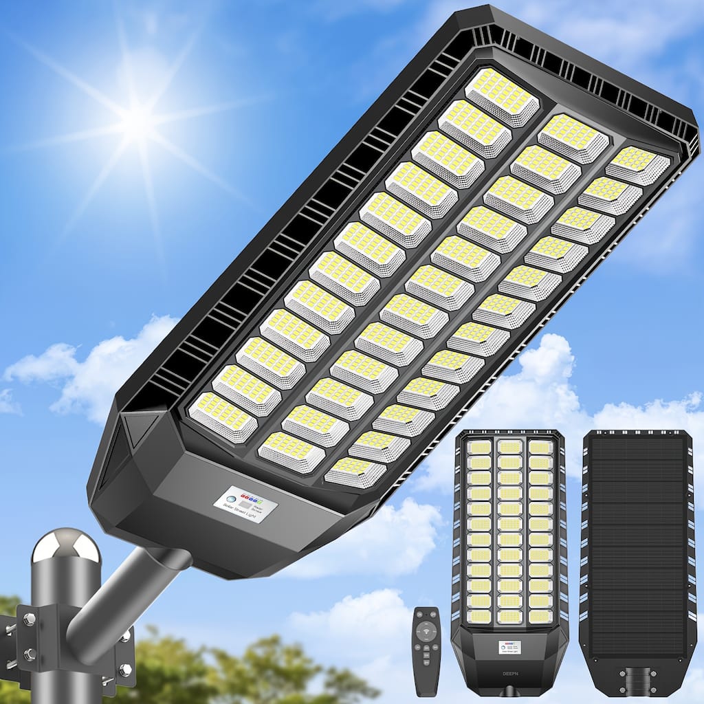 Solar Street Light with Motion Sensor Remote - 9500W