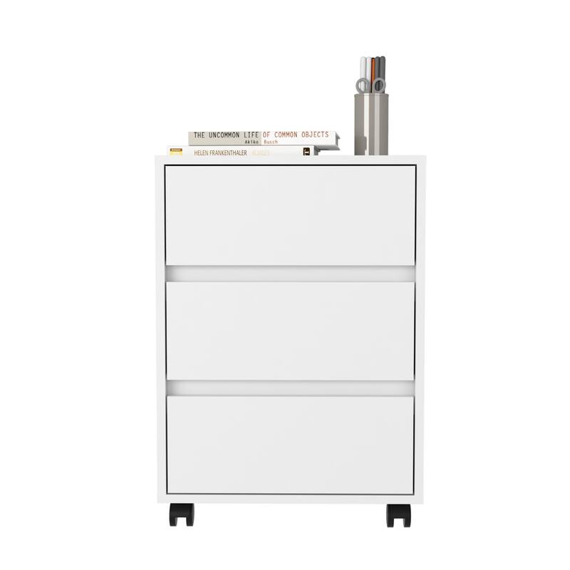 Three Drawers Bang, Filing Cabinet, Roller Blade Glide