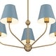 preview thumbnail 10 of 9, Crystorama Lighting Group XAV-B9315 Xavier 5 Light 28" Wide Chandelier