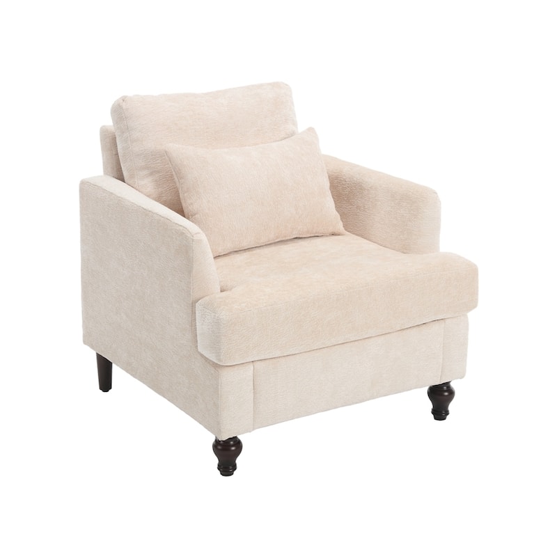 Wood Frame Armchair