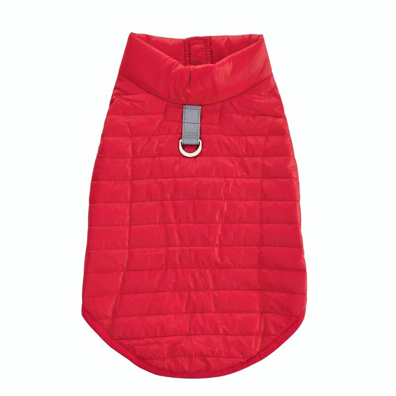 Monty Puffer Jacket In Red / Size :Medium - Medium