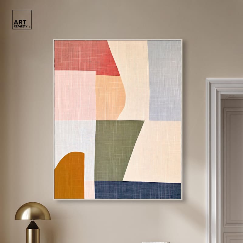 Planar Patchwork I Canvas by Art Remedy