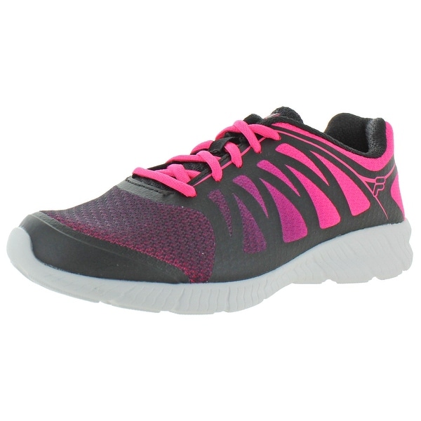 girls black slip on trainers