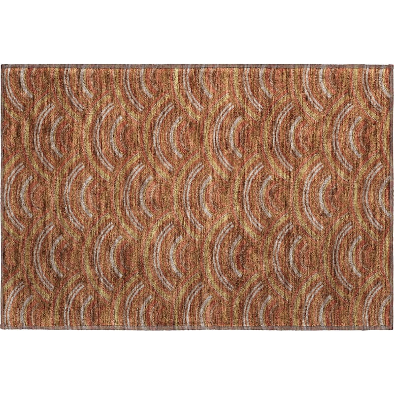 Premium Washable Super Soft Transitional Stacks Mayfield Rug