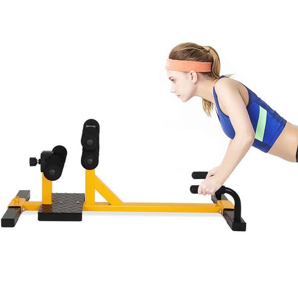 Shop Gymax 3 In 1 Sissy Squat Push Up Ab Workout Home Gym Sit