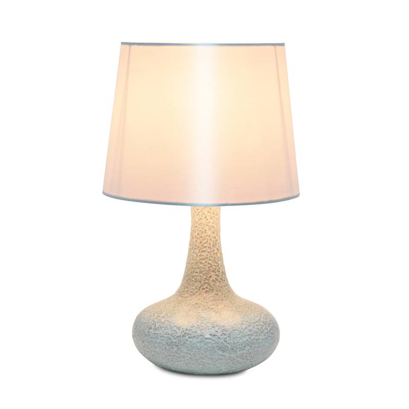 The Curated Nomad Blakey Mosaic Tiled Glass Table Lamp