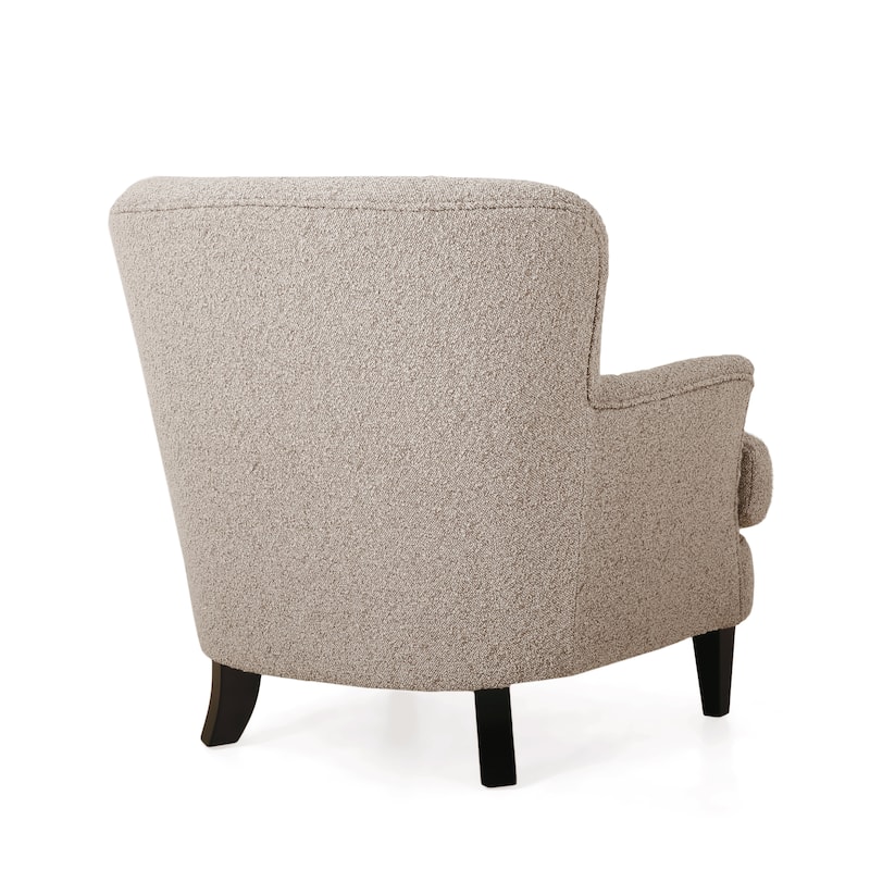 Hartshorn Upholstered Club Chair and Ottoman Set by Christopher Knight Home