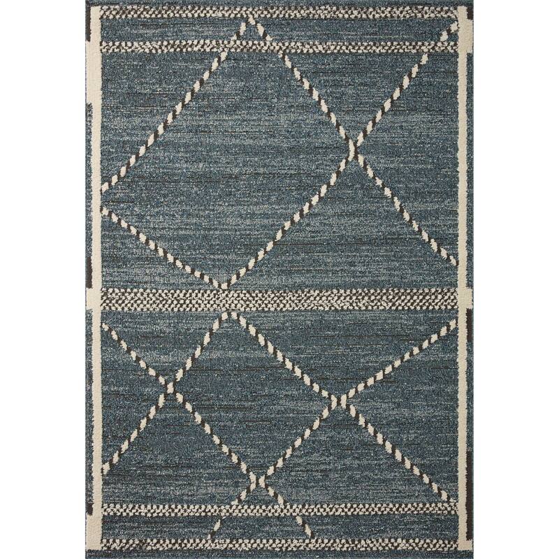 Alexander Home Vive Modern Geometric High-Low Area Rug