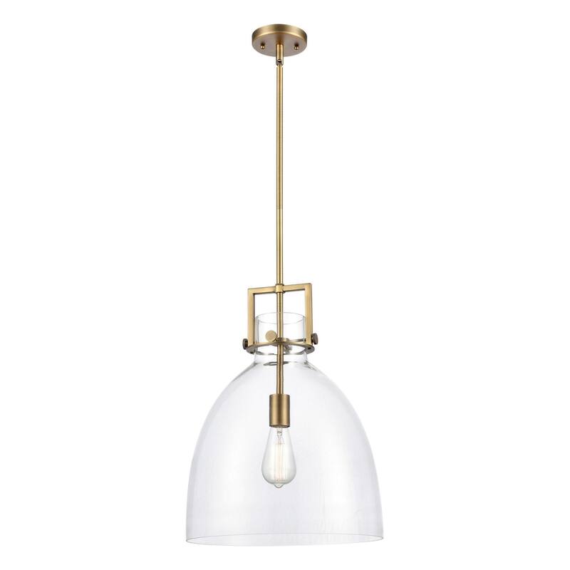Innovations Lighting 411-1SL-15-14-Newton Bell-Pendant Newton Bell 14"