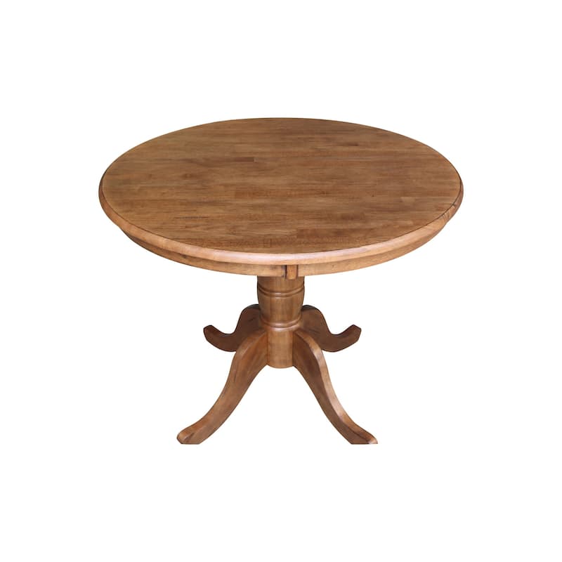 36" Round Top Pedestal Table