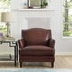preview thumbnail 5 of 8, Hydeline Oxford Top Grain Leather Sofa Set, Sofa and Chair - Sofa & Chair